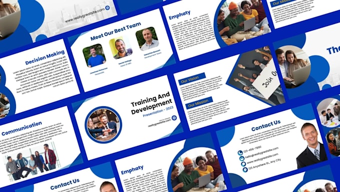 Create business marketing canva and powerpoint presentation design by Al_bilal123 | Fiverr