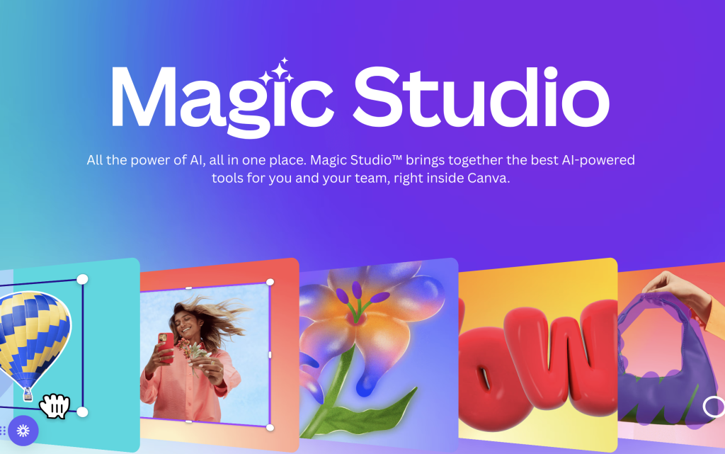 canva magic studio presentation