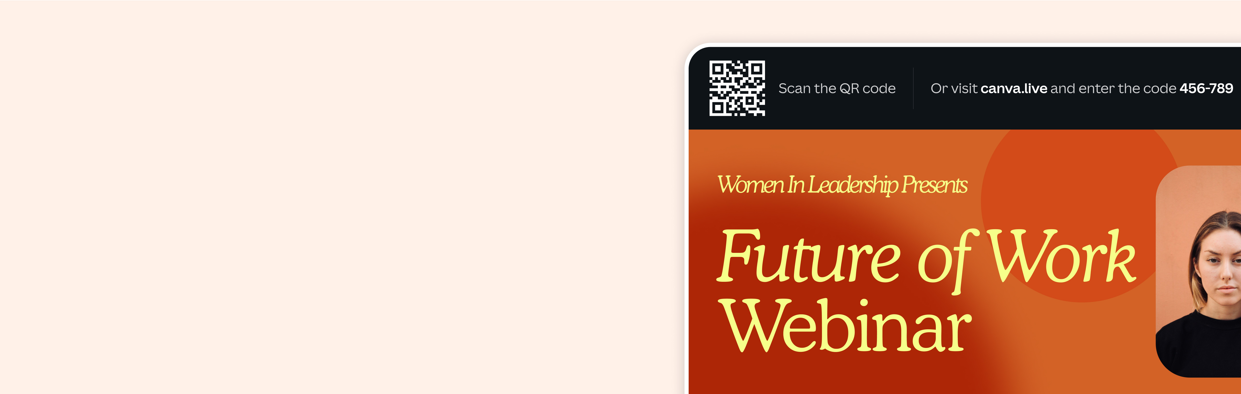 elements interactifs sur presentation canva