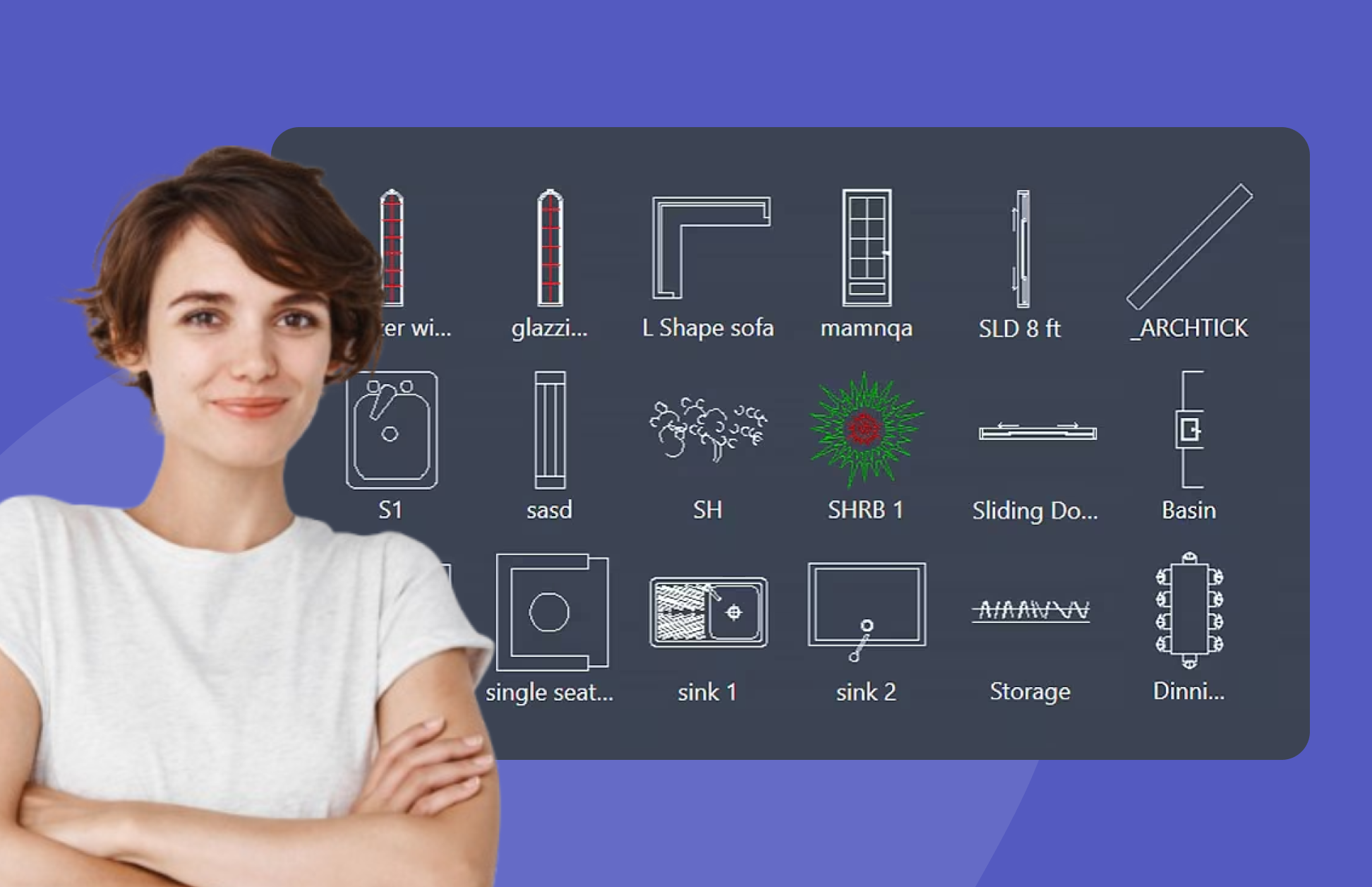 Gestion de la bibliothèque de bloc sur autocad