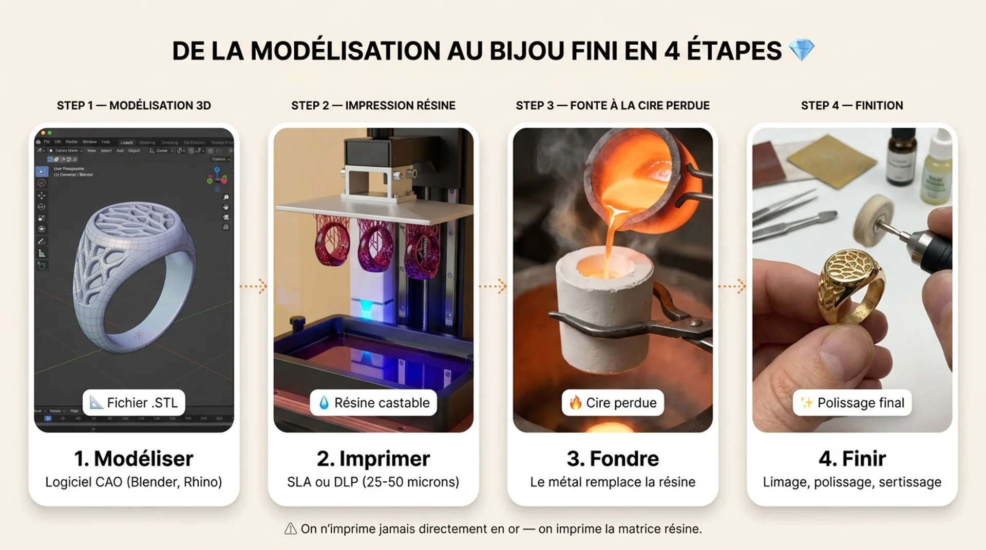 tutoriel impression bijoux en 3d