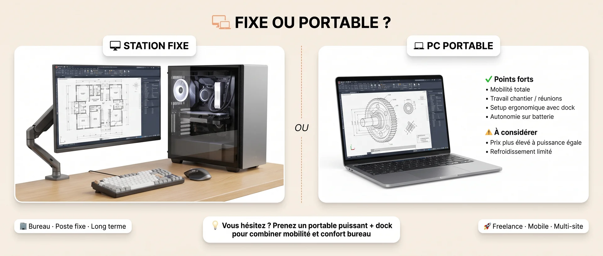 autocad pc ou ordinateur fixe