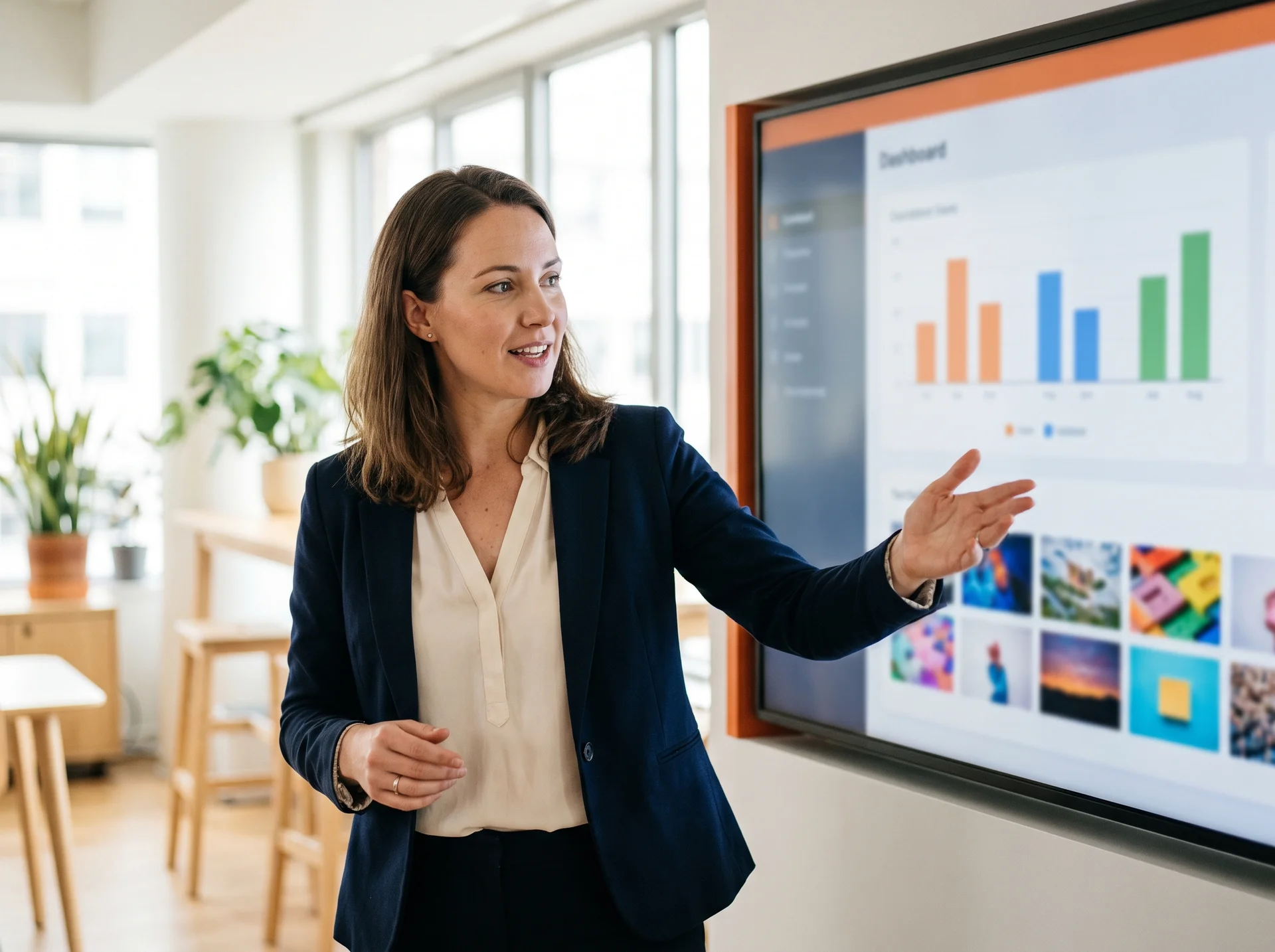présentation résultats kpi community manager