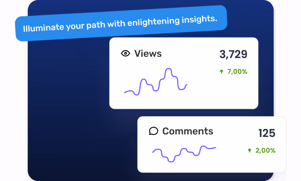 Viewer analytics data