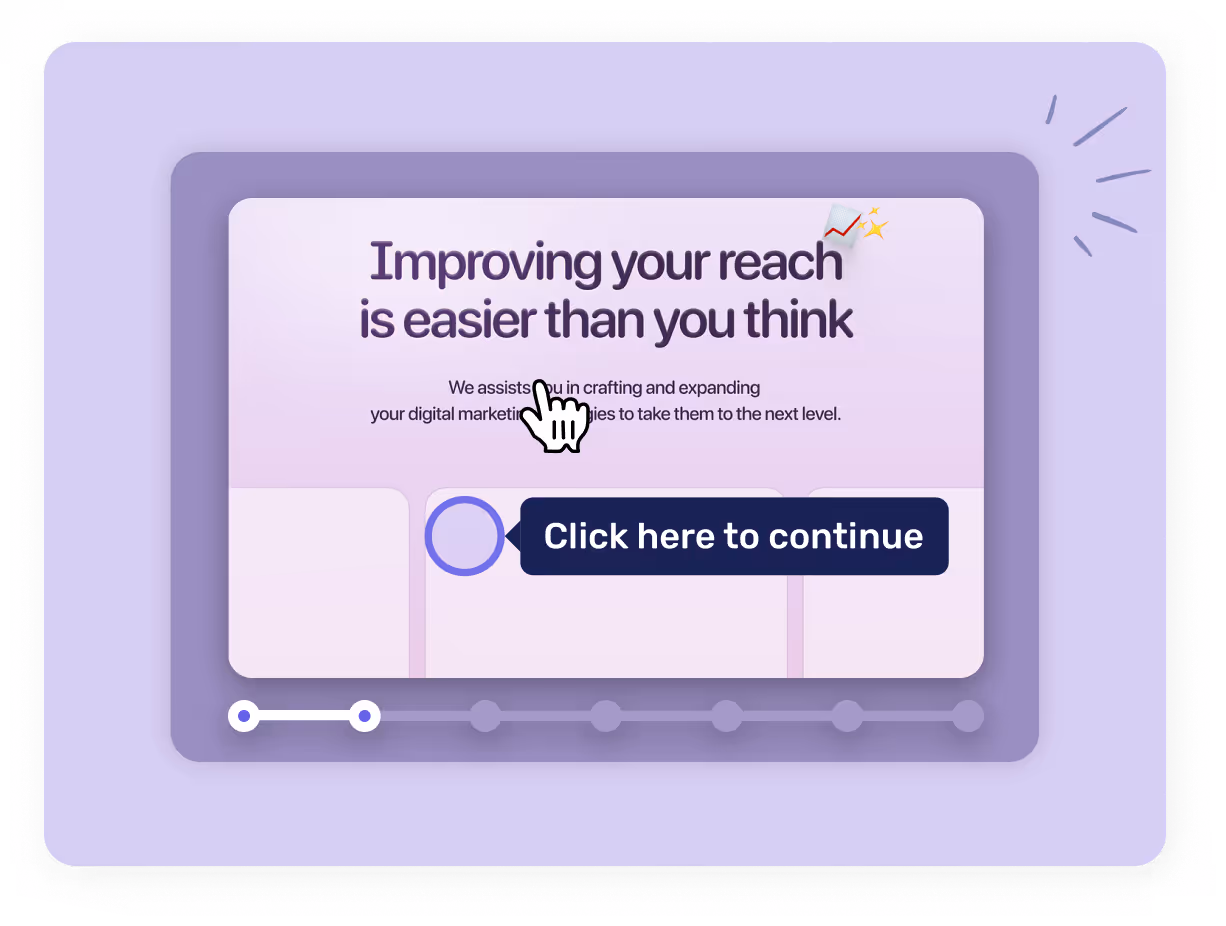 Improve reach illustration