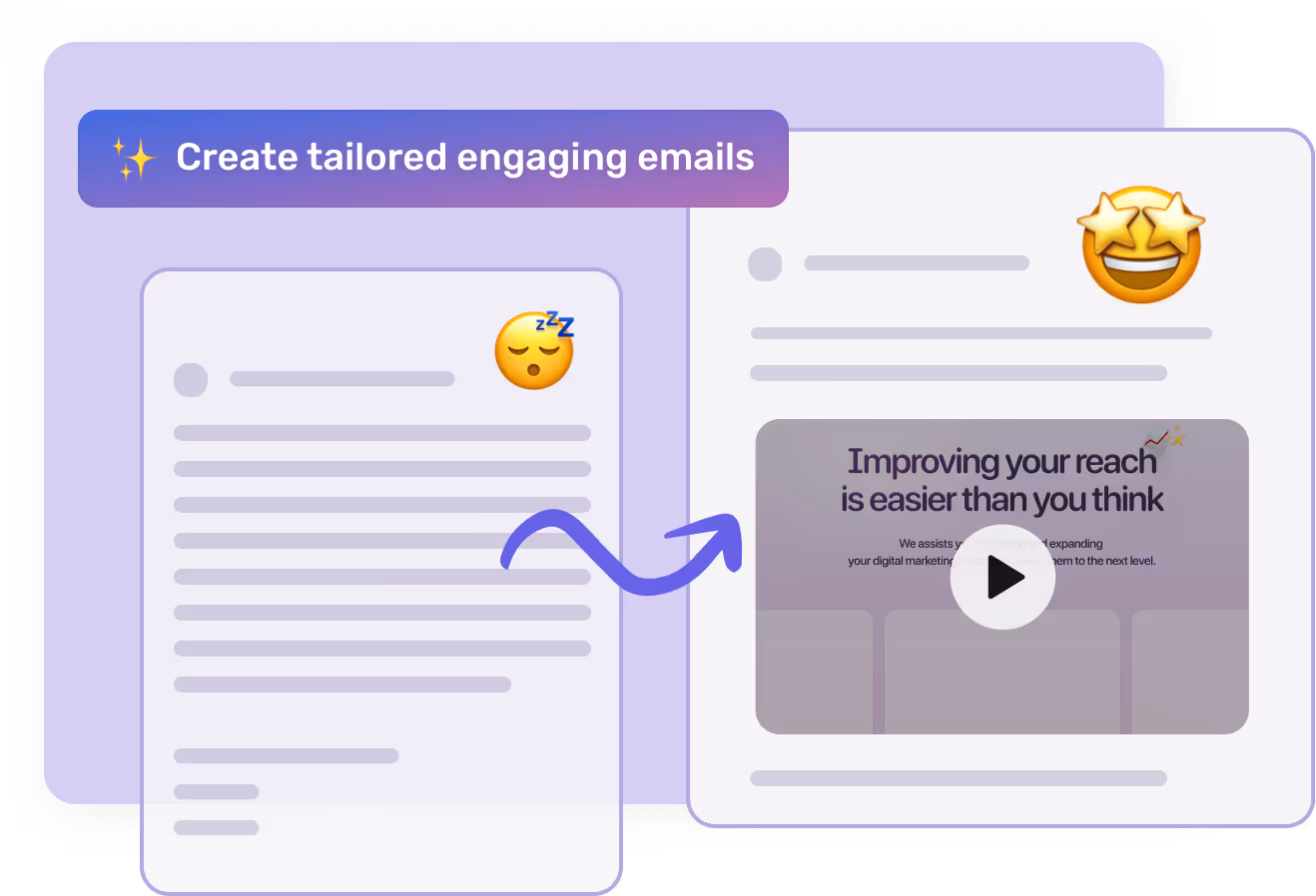 Shipping email illustration