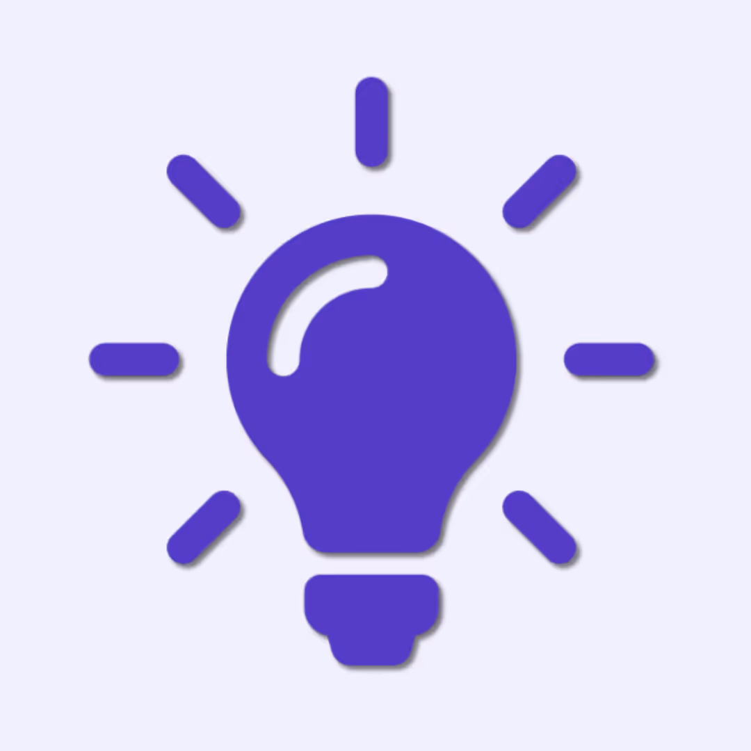 Bulb idea illustration