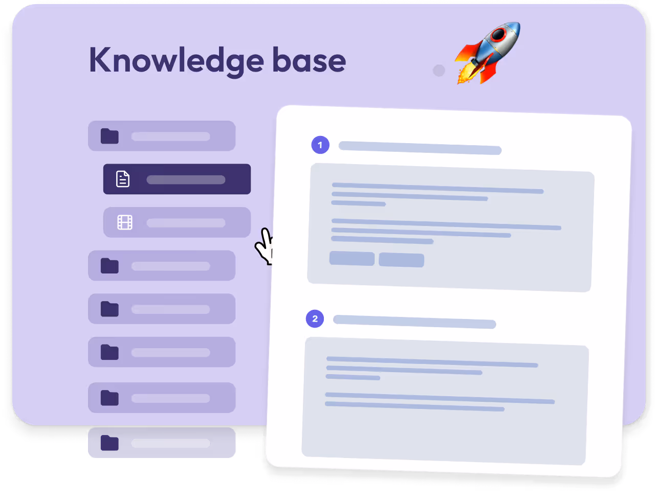 Knowledge base illustration
