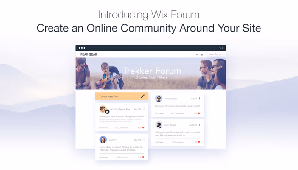 SaaS self-service user community
