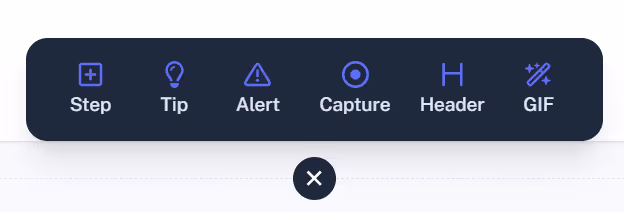 Scribe step-by-step guides