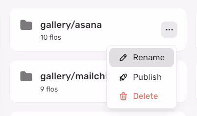 Floik folder rename