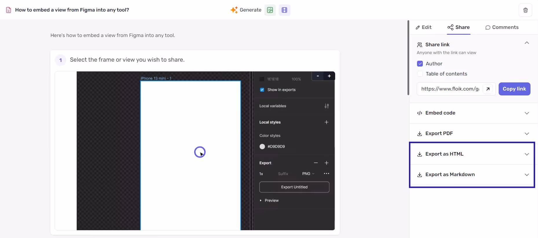download guide as HTML