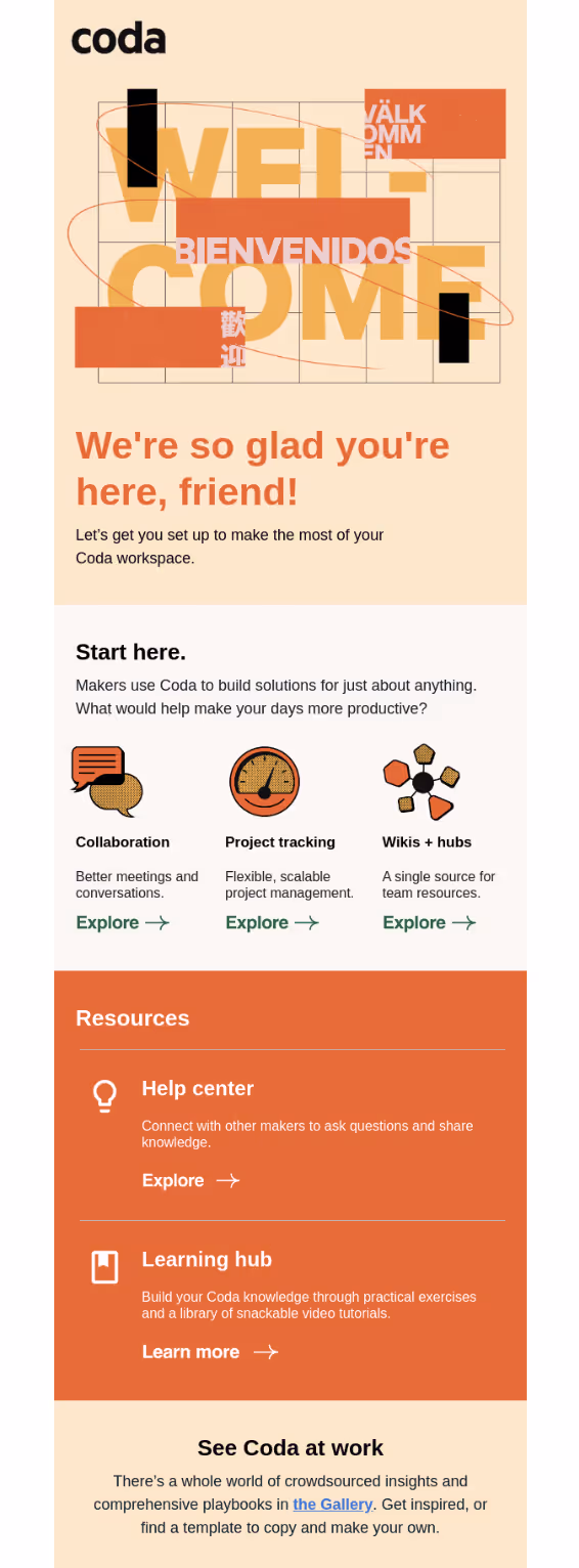 product education Coda