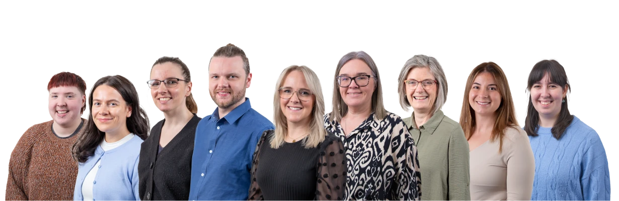 Team photo of the Just Sign team