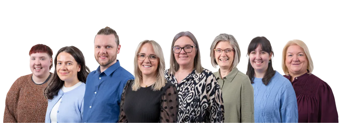 Team photo of the Just Sign team