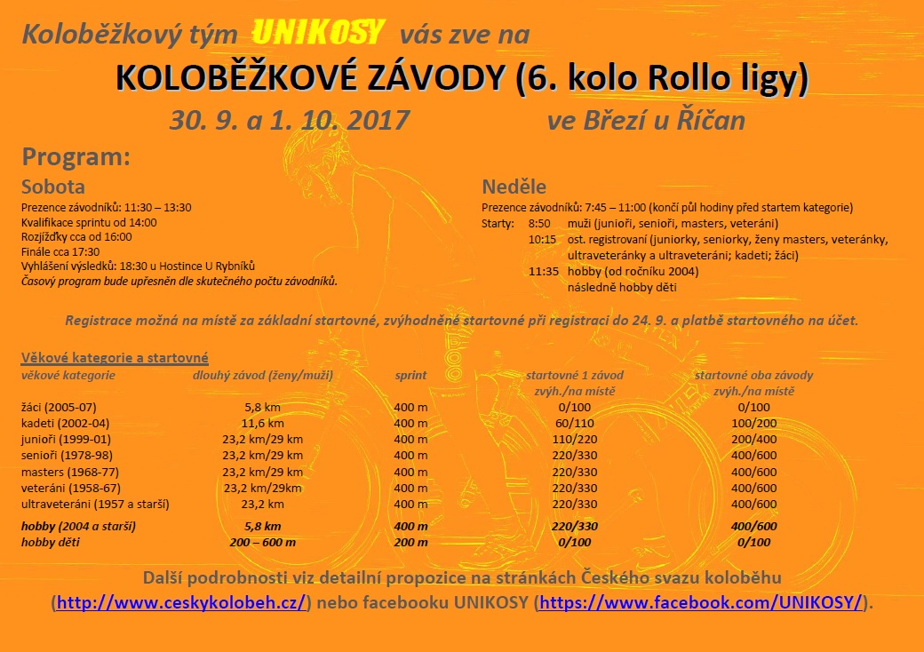 Koloběžkové závody 2017