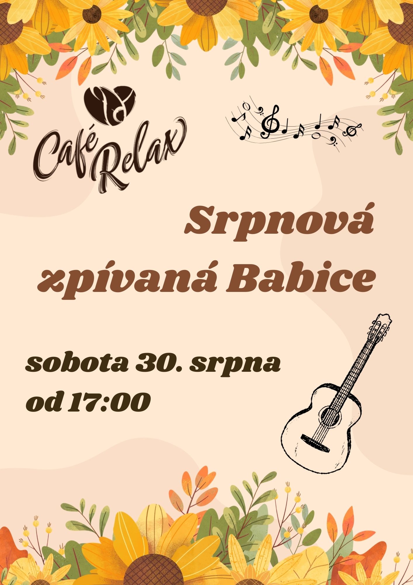 Srpnová zpívaná Babice 30.8. v 17:00 hod