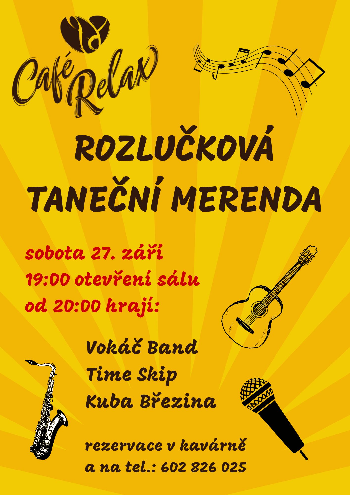 Rozlučková taneční merenda 27.9.2025