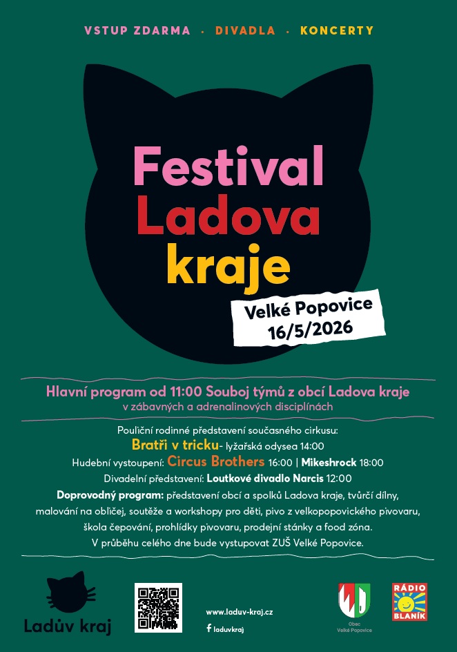 Pozvánka na 3. ročník Festivalu Ladova kraje