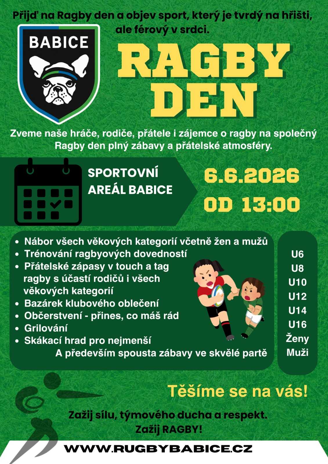 6.6. Ragby den v Babicích