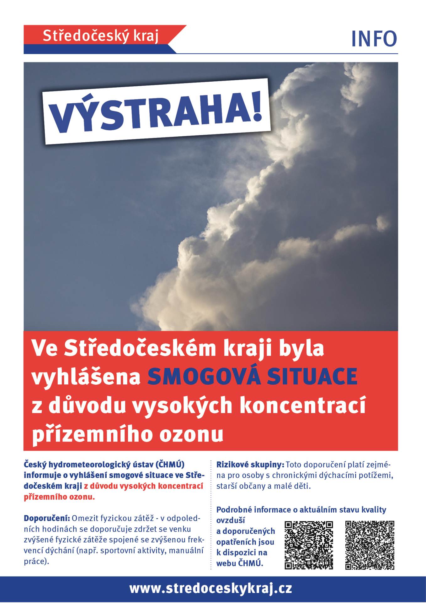 Vyhlášení smogové situace
