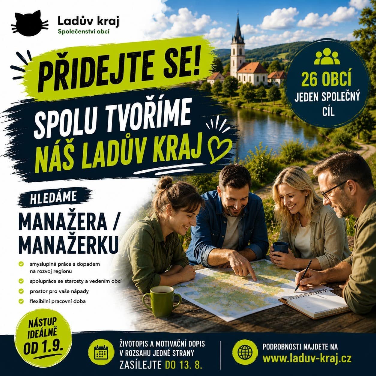 Společenství Ladův kraj hledá posilu do týmu