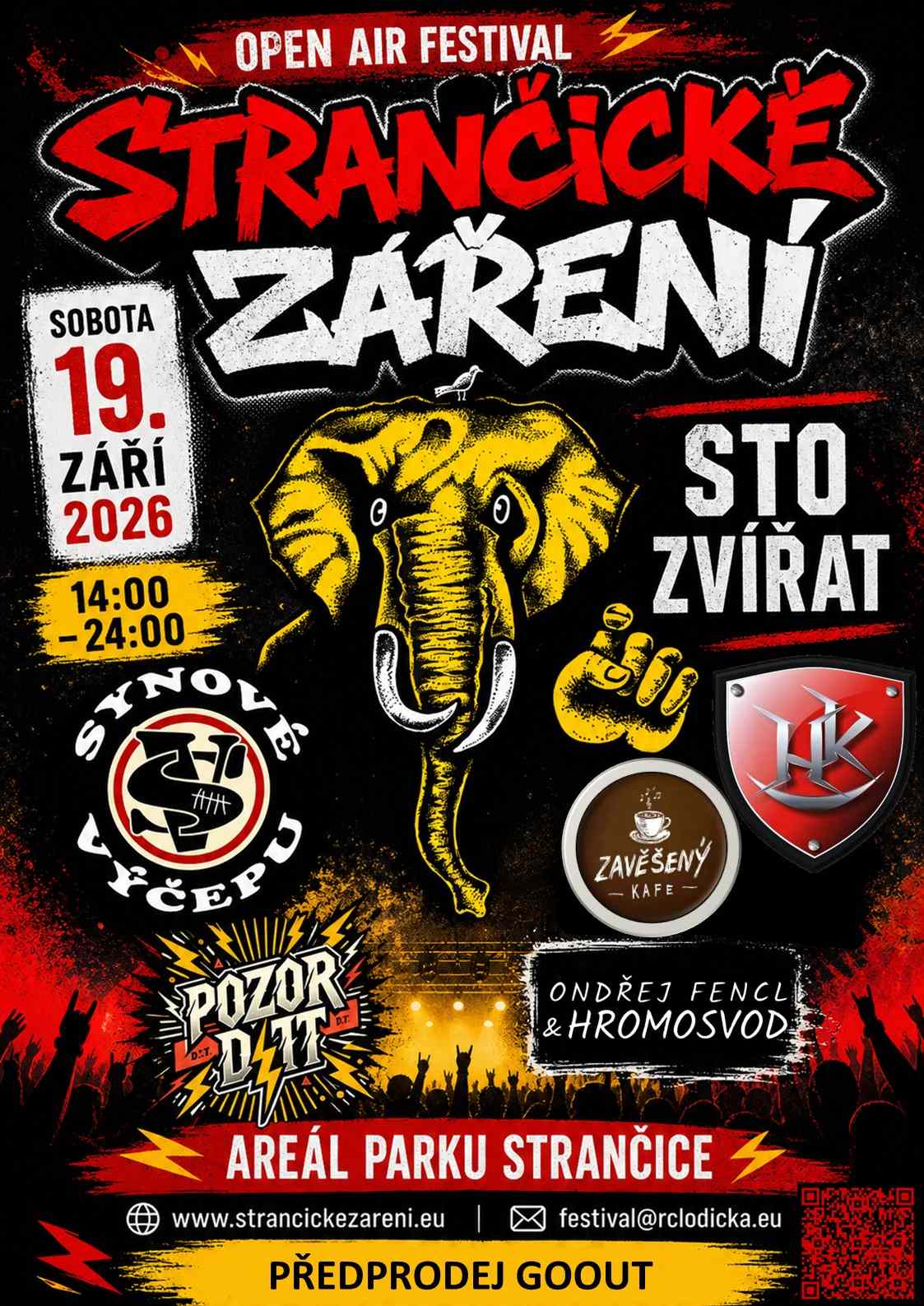 Pozvánka na festival Strančické záření 19.9.2026