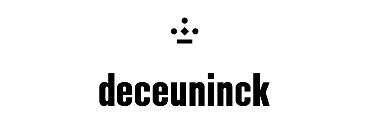 Deceuninck-logo met kroonicoon boven de bedrijfsnaam.