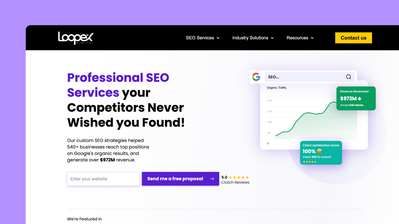 Loopex Digital homepage