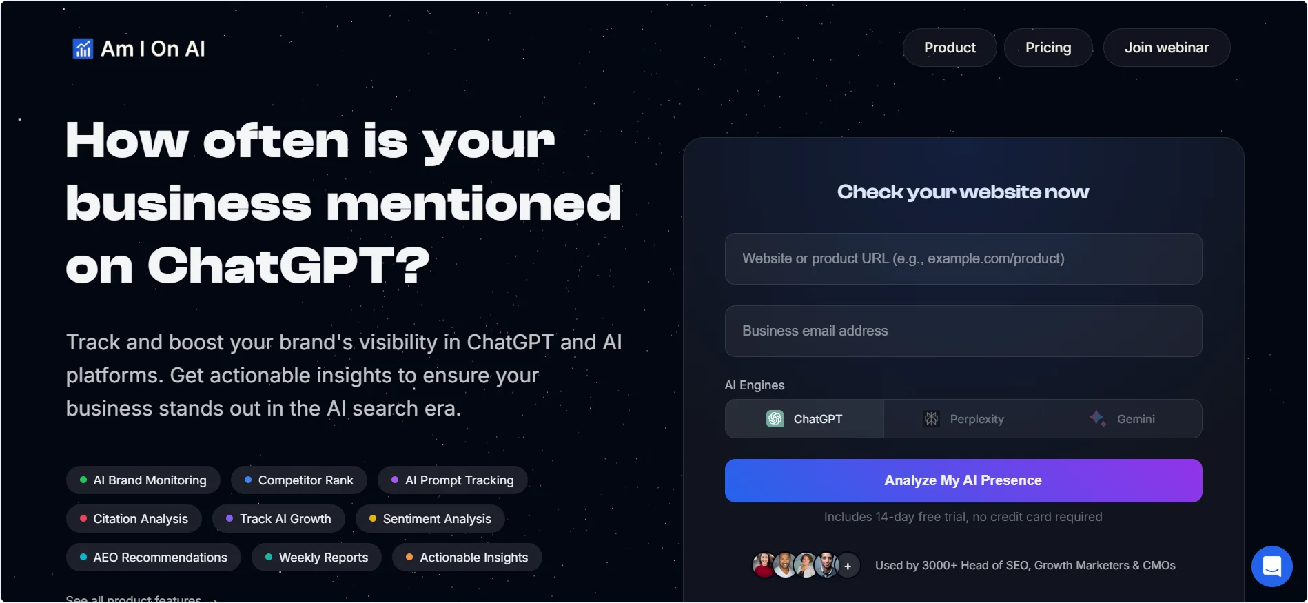 am-i-on-ai-homepage