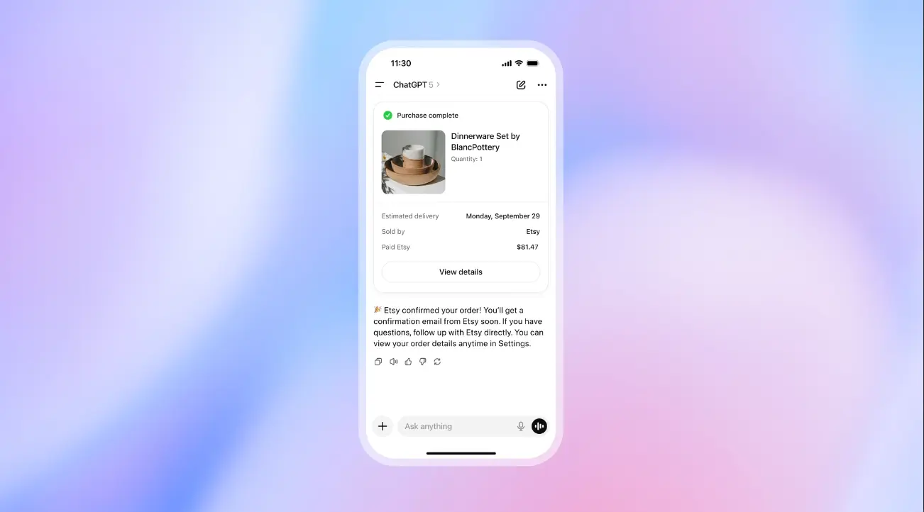 ChatGPT New "Instant Checkout" Feature