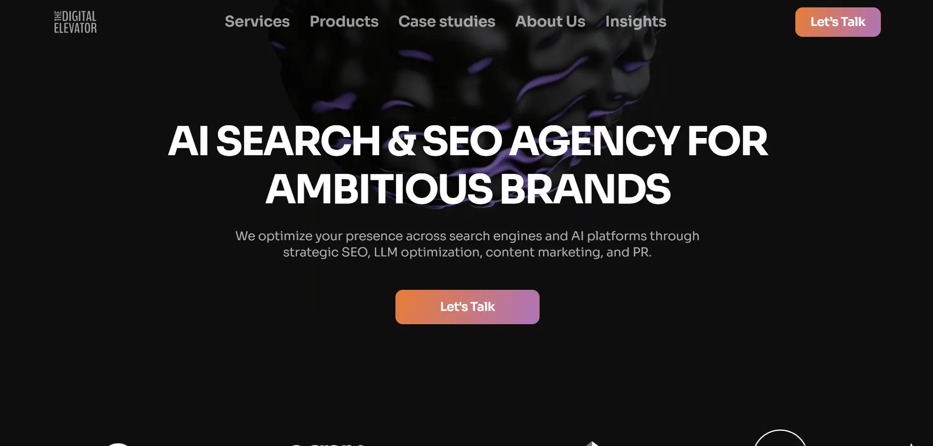 Digital Elevator homepage