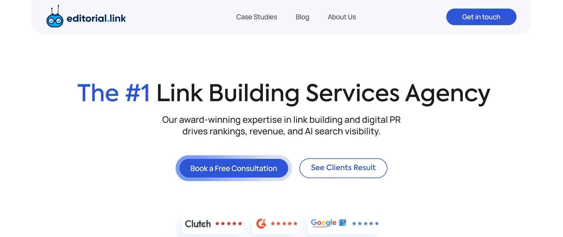 editorial.link homepage