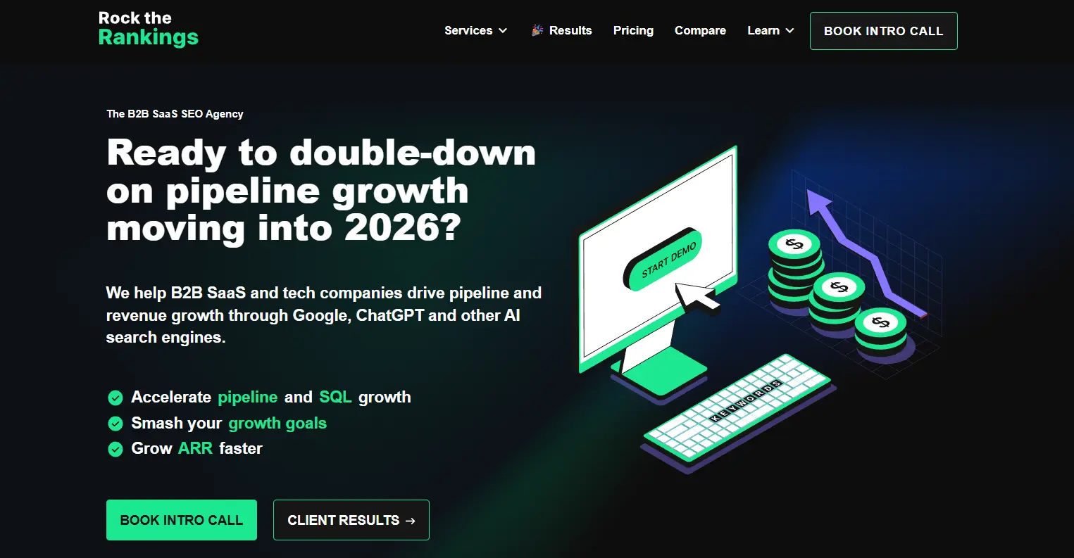 Rock the Rankings homepage