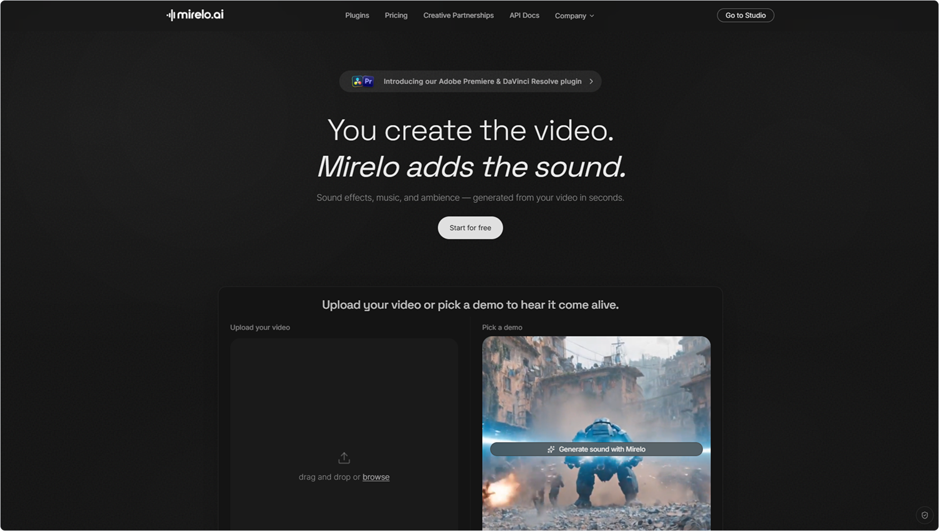 mirelo-homepage