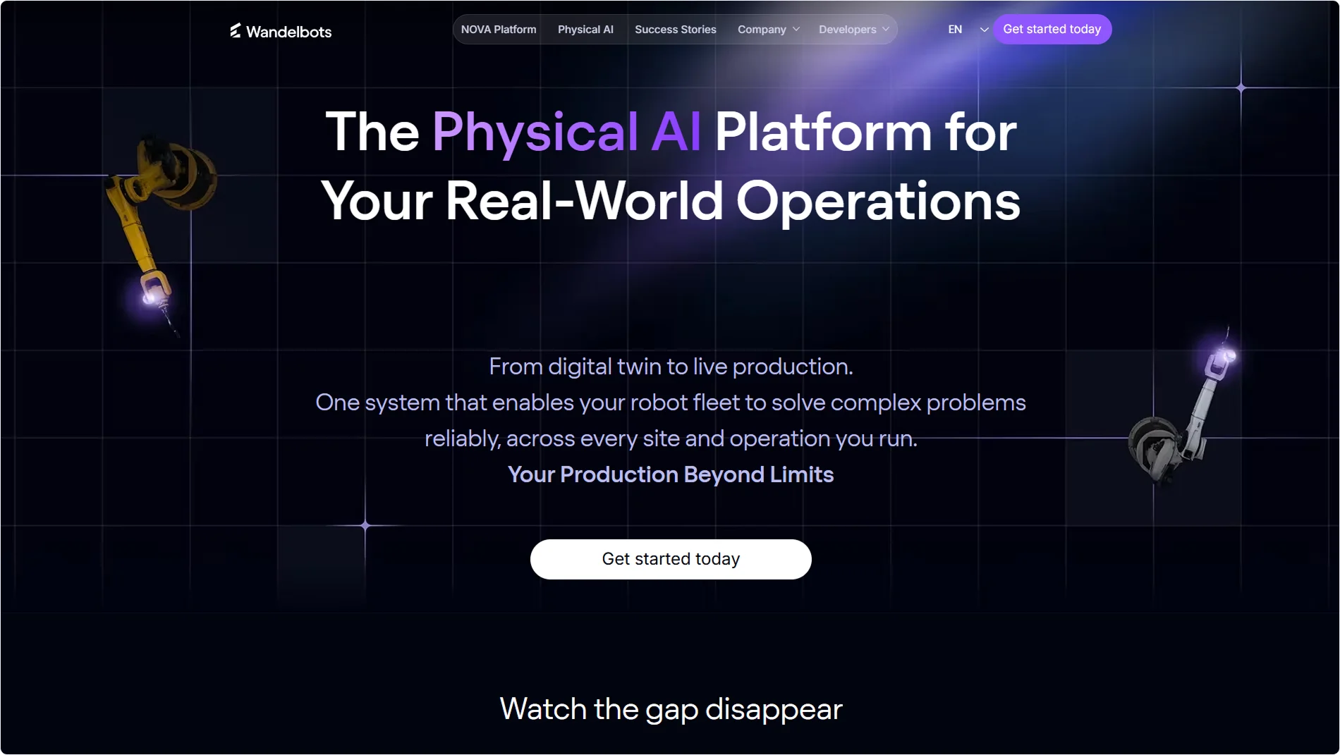wandelbots-homepage