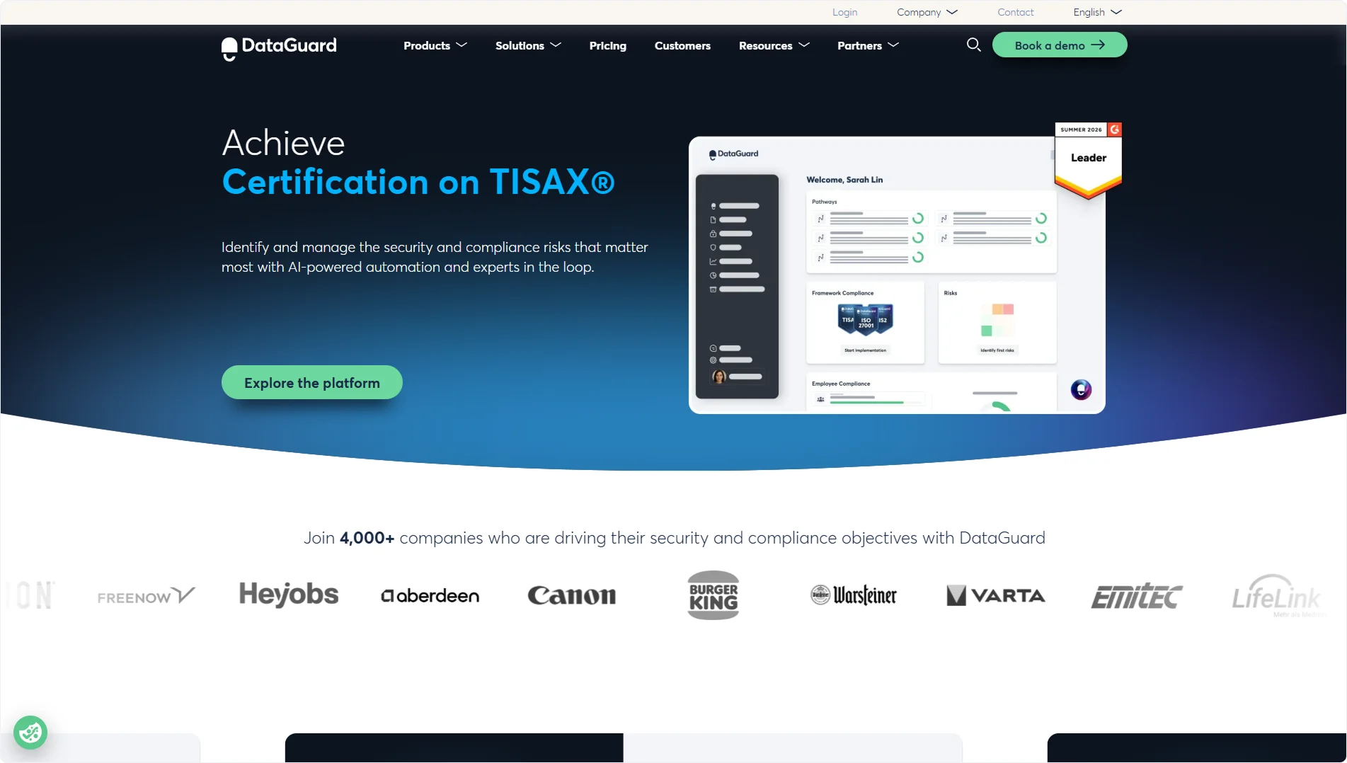 dataguard-homepage