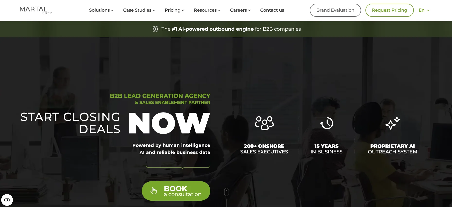 Martal Group Homepage