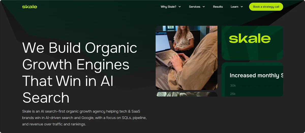 Skale Homepage