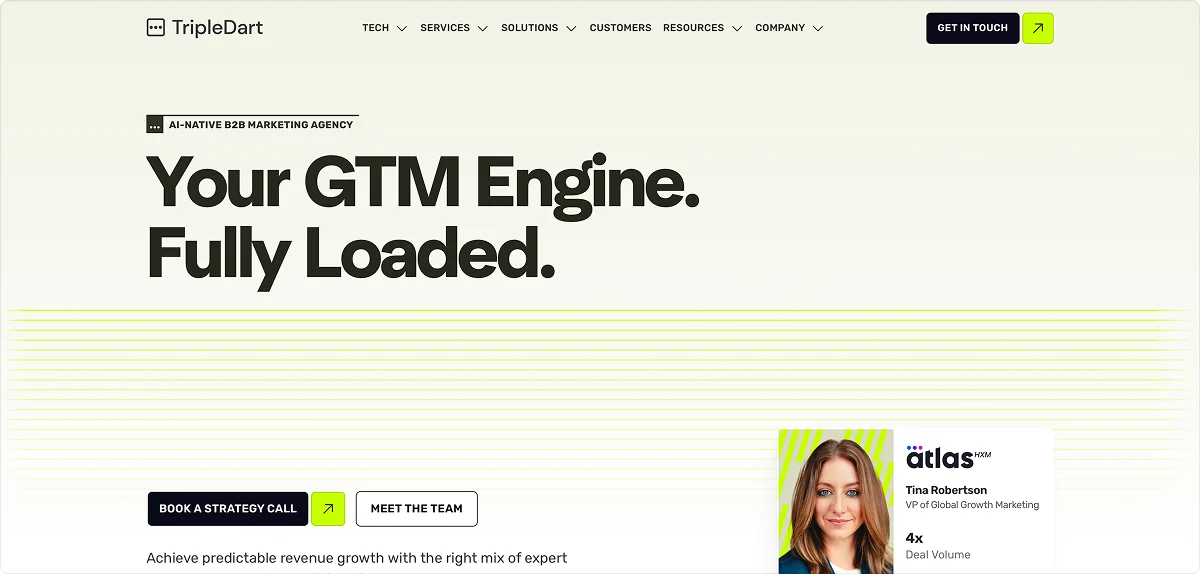 TripleDart Homepage