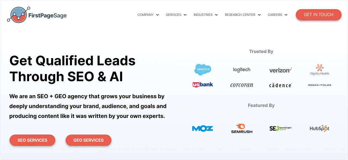 FirstPageSage Homepage