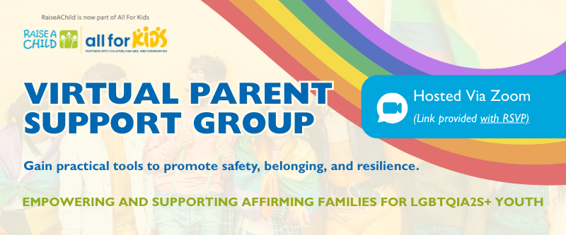 Quarterly Virtual Resource Parent Support Group