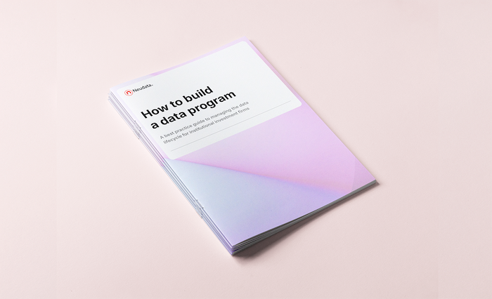 How to build a data program