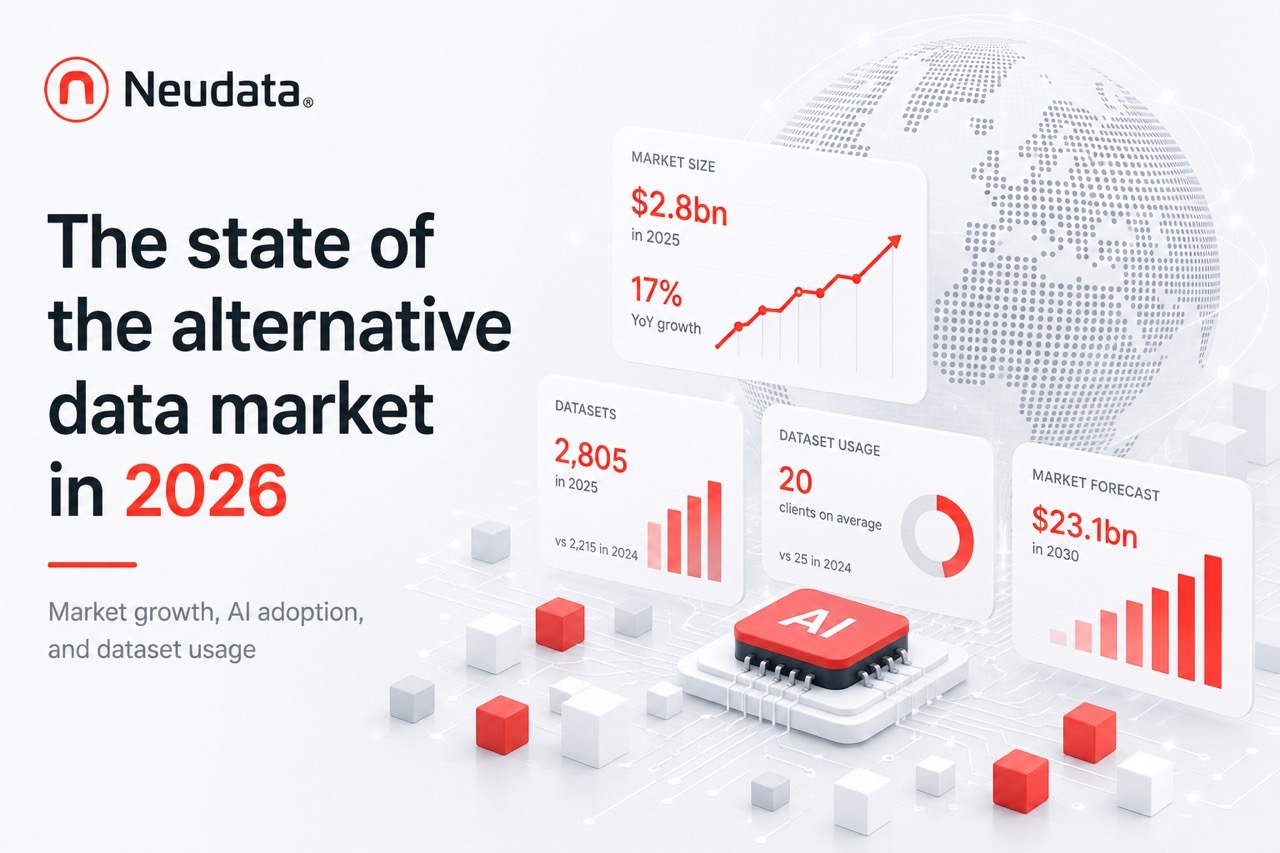 Alternative data market trends in 2026: Market growth, AI adoption and dataset usage