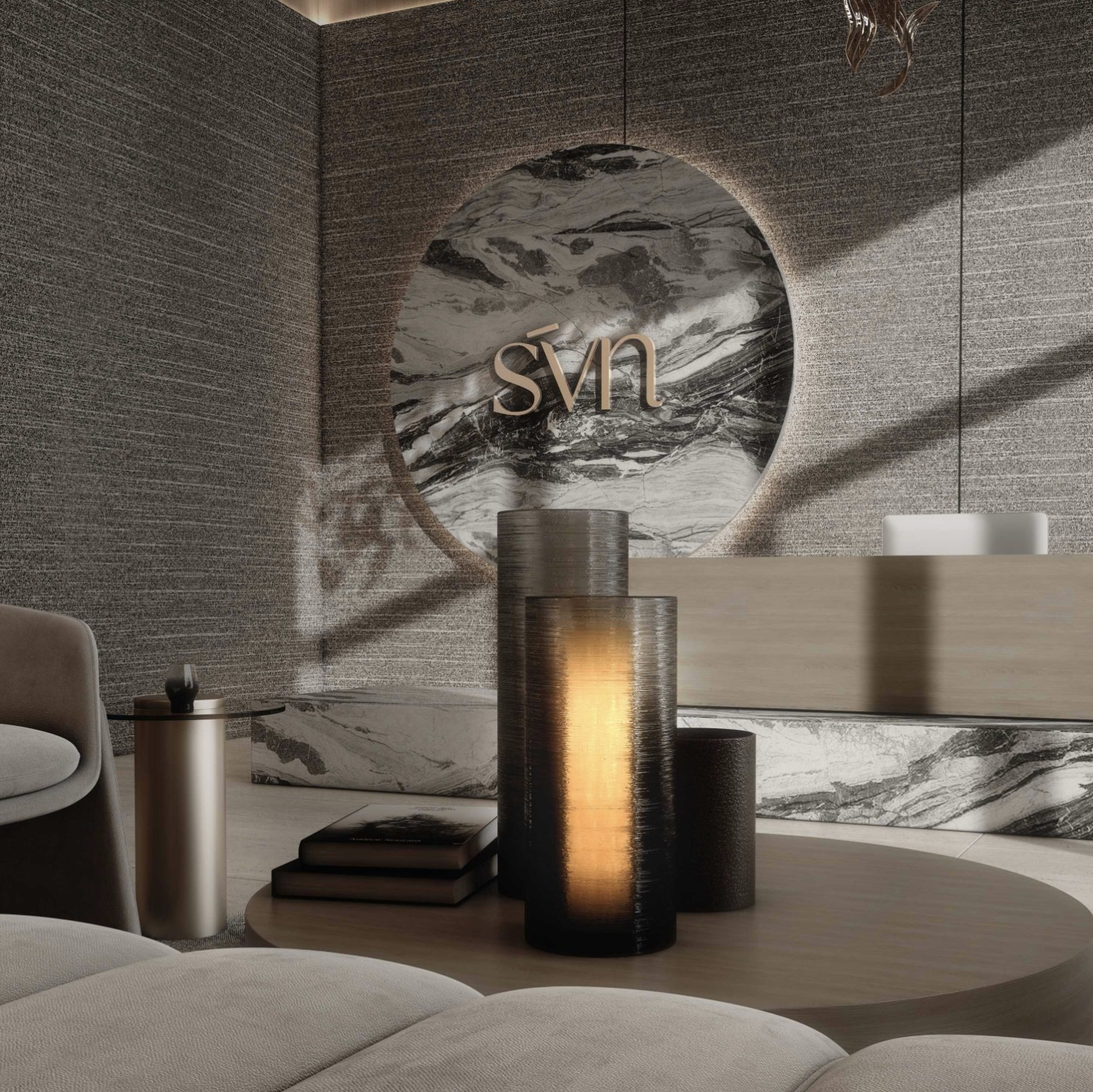 Empfang der SVN-Lobby, Architekturvisualisierung