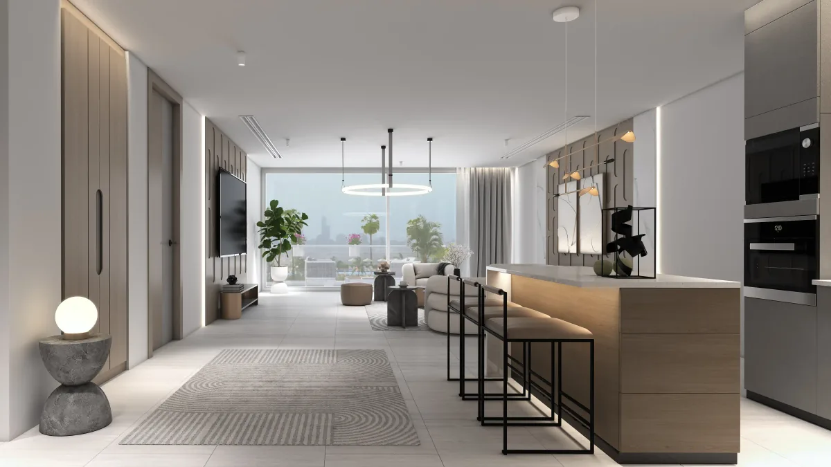 Apartment in The Vyne, Visualisierung