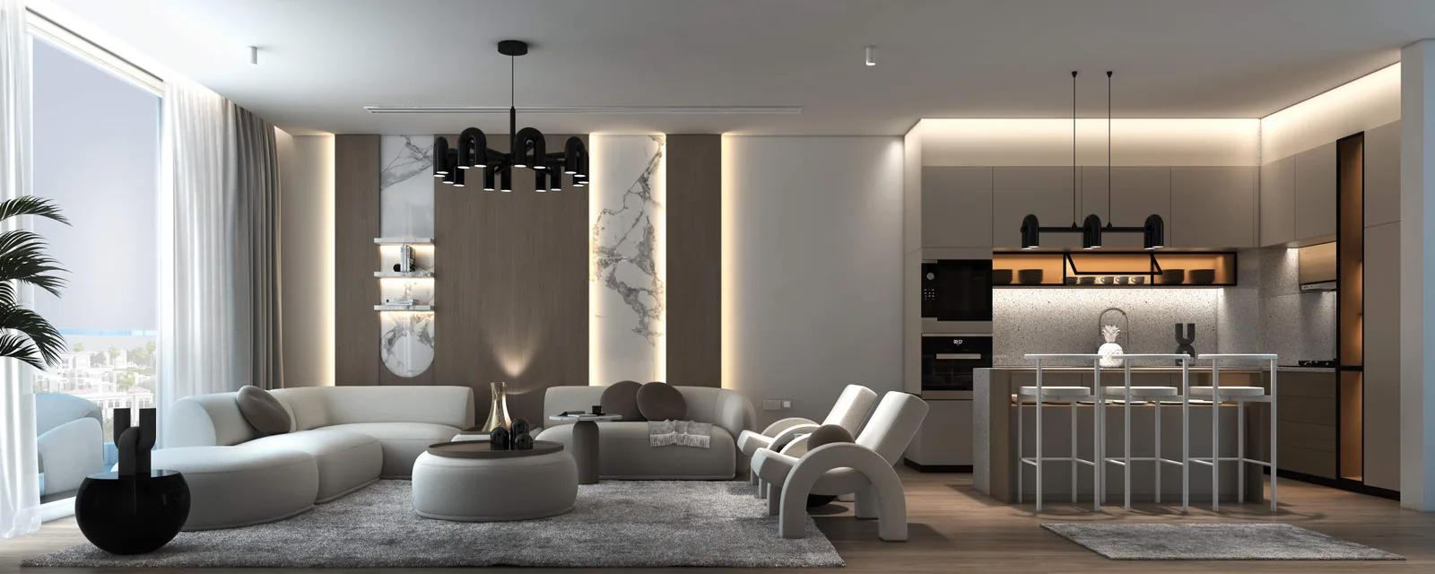 Apartment in Haven Gardens, Visualisierung
