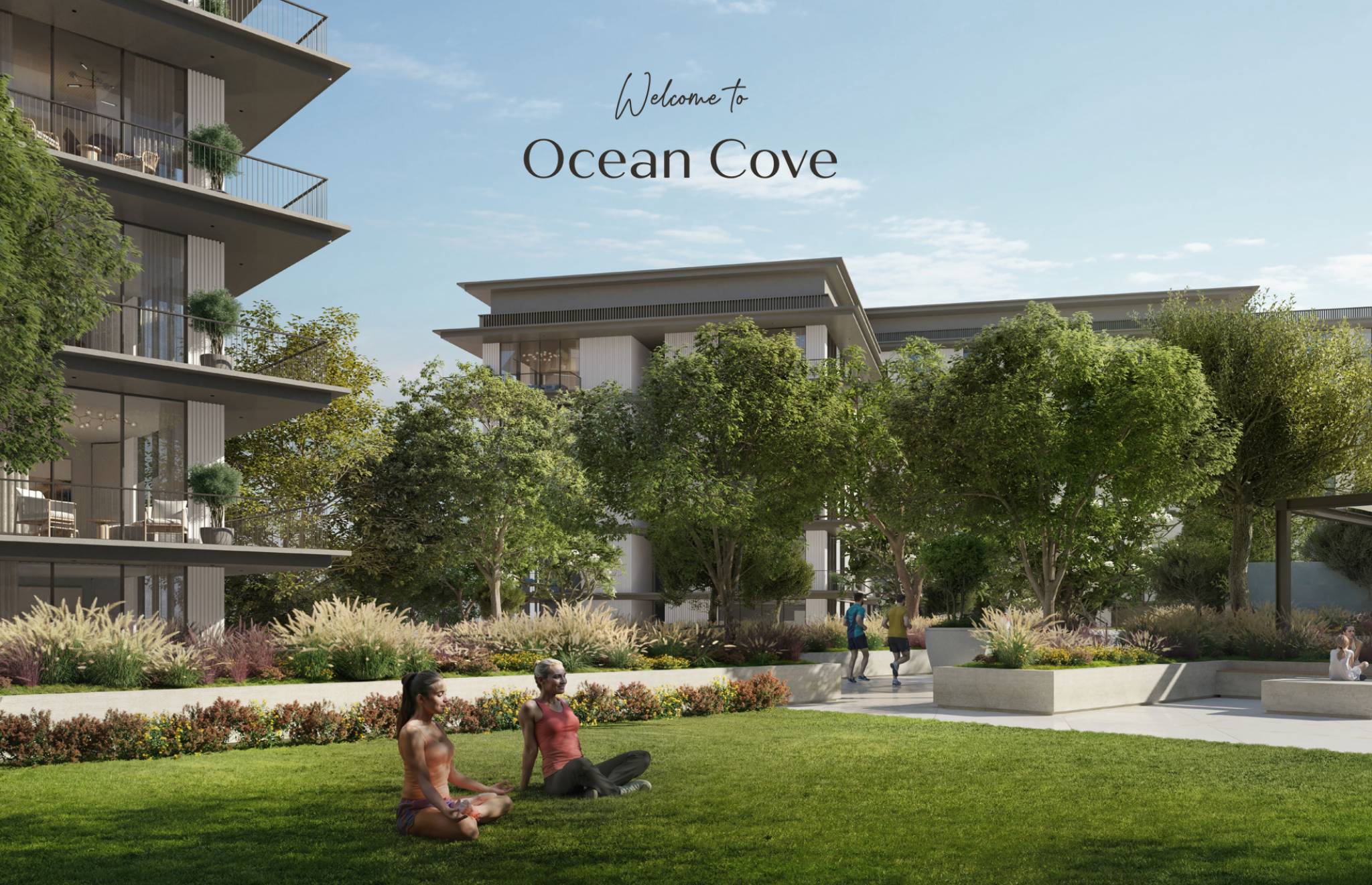 Exklusives 2BR Apartment im Ocean Cove – Waterfront Living in Rashid Yachts und Marina