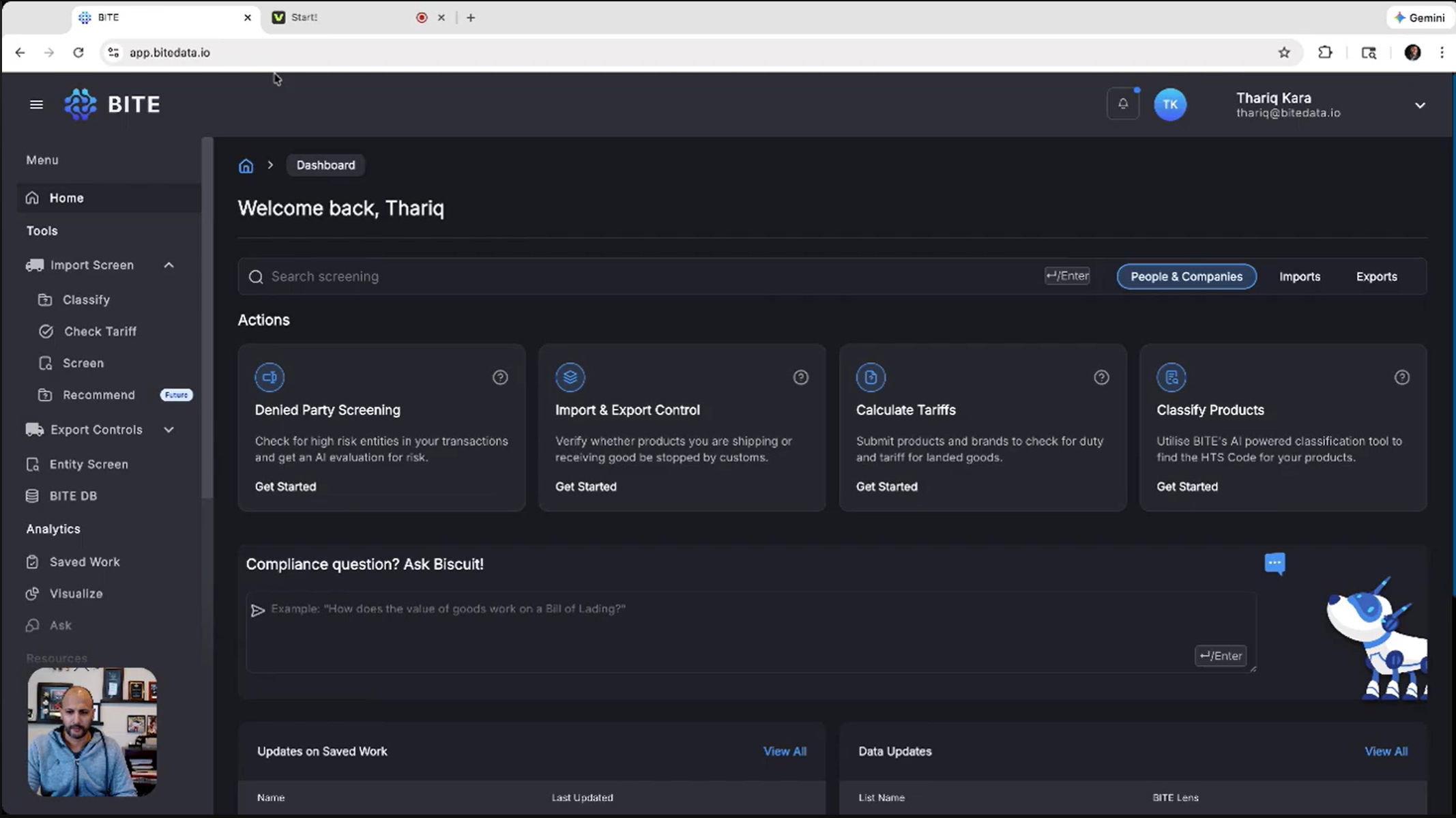 Compliance Data Platform AI-Powered Compliance Tools Global Trade Compliance Sanctions Screening Solutions Reduce Trade Screening Costs Regulatory Compliance Automation Risk Management Software Compliance Monitoring Tools Export Control Compliance Restricted Party Screening Denied Party Screening Customs Flags Low-cost screening