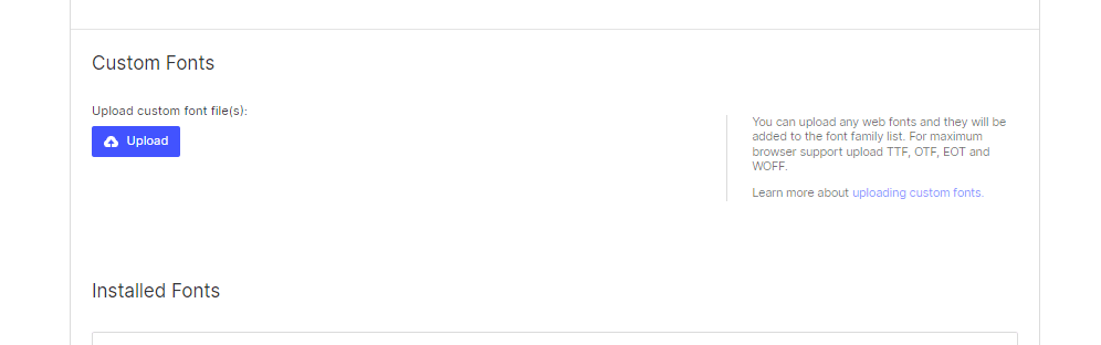 Custom Fonts - Startech X Webflow Template